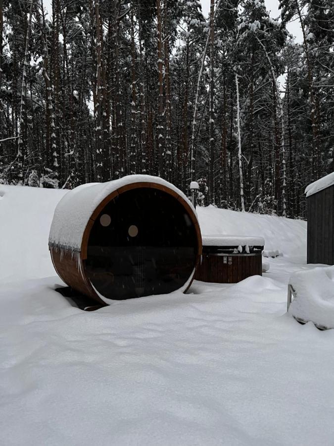 Domek Relaksu Borków Exteriör bild